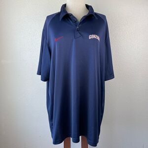 Nike Gonzaga Bulldogs Polo Shirt Size XXL EUC